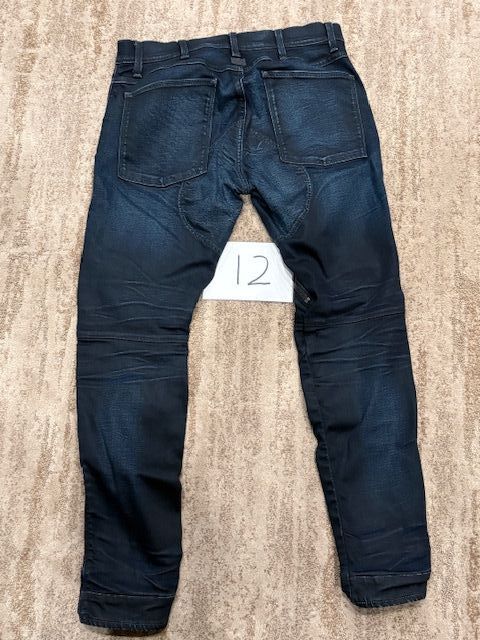 G-Star G RAW 5620 3D ZIP KNEE SKINNY Size US 33 - 2 Thumbnail