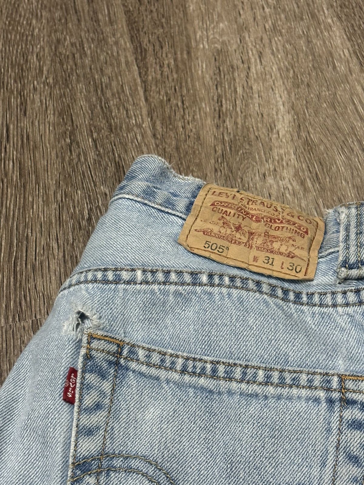 Levi's Vintage Clothing Vintage light blue Levi jeans Size US 30 / EU 46 - 3 Thumbnail