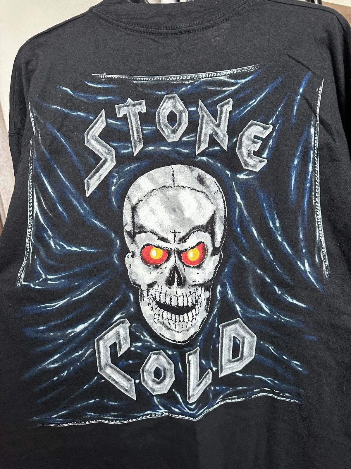 WWE 1999 Steeve Austin Stone Cold Vintage T-Shirt WWE Size US L / EU 52-54 / 3 - 11 Thumbnail
