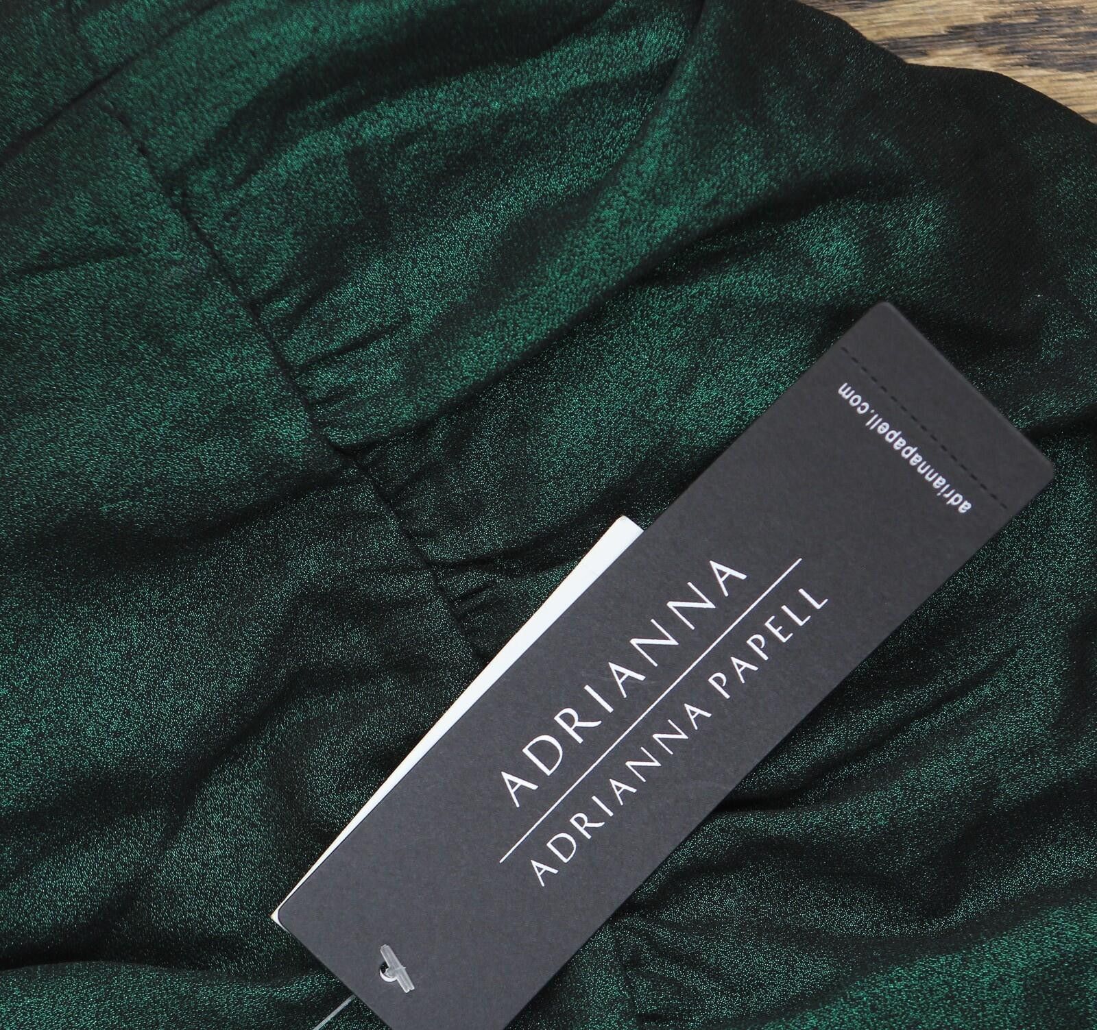 Other Adrianna Papell Halter Dress Ad3d105594 Emerald Green 4 Size S / US 4 / IT 40 - 3 Thumbnail