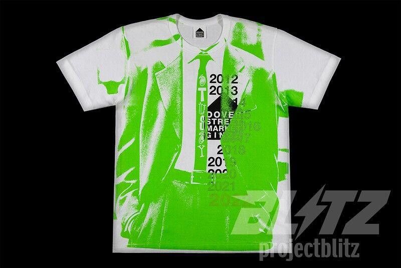 Designer DOVER STREET MARKET GINZA STUSSY TEE WHITE M 2022 T-SHIRT Size US M / EU 48-50 / 2 - 2 Thumbnail