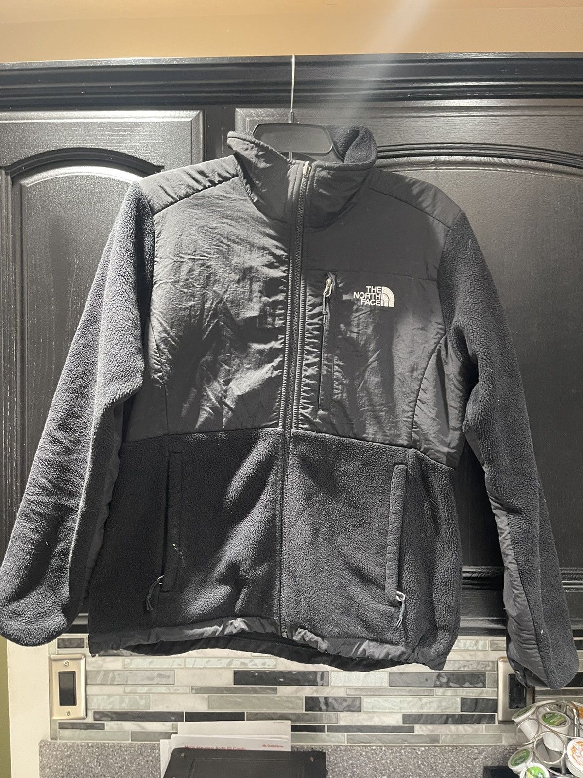 The North Face The North Face Jacket Women Medium Black Denali Fleece Size M / US 6-8 / IT 42-44 - 1 Thumbnail