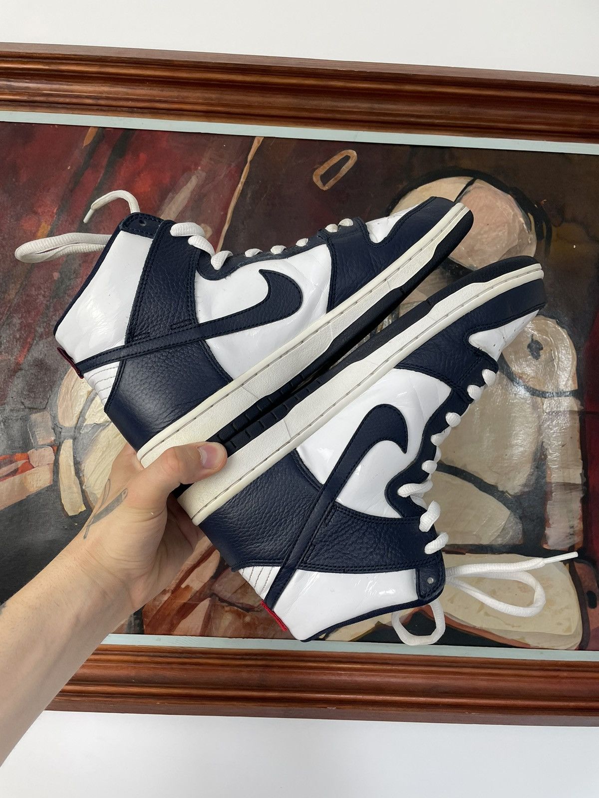 Nike Nike SB Dunk High Future Court Obsidian Sneakers Skate Hype Size US 10 / EU 43 - 5 Thumbnail