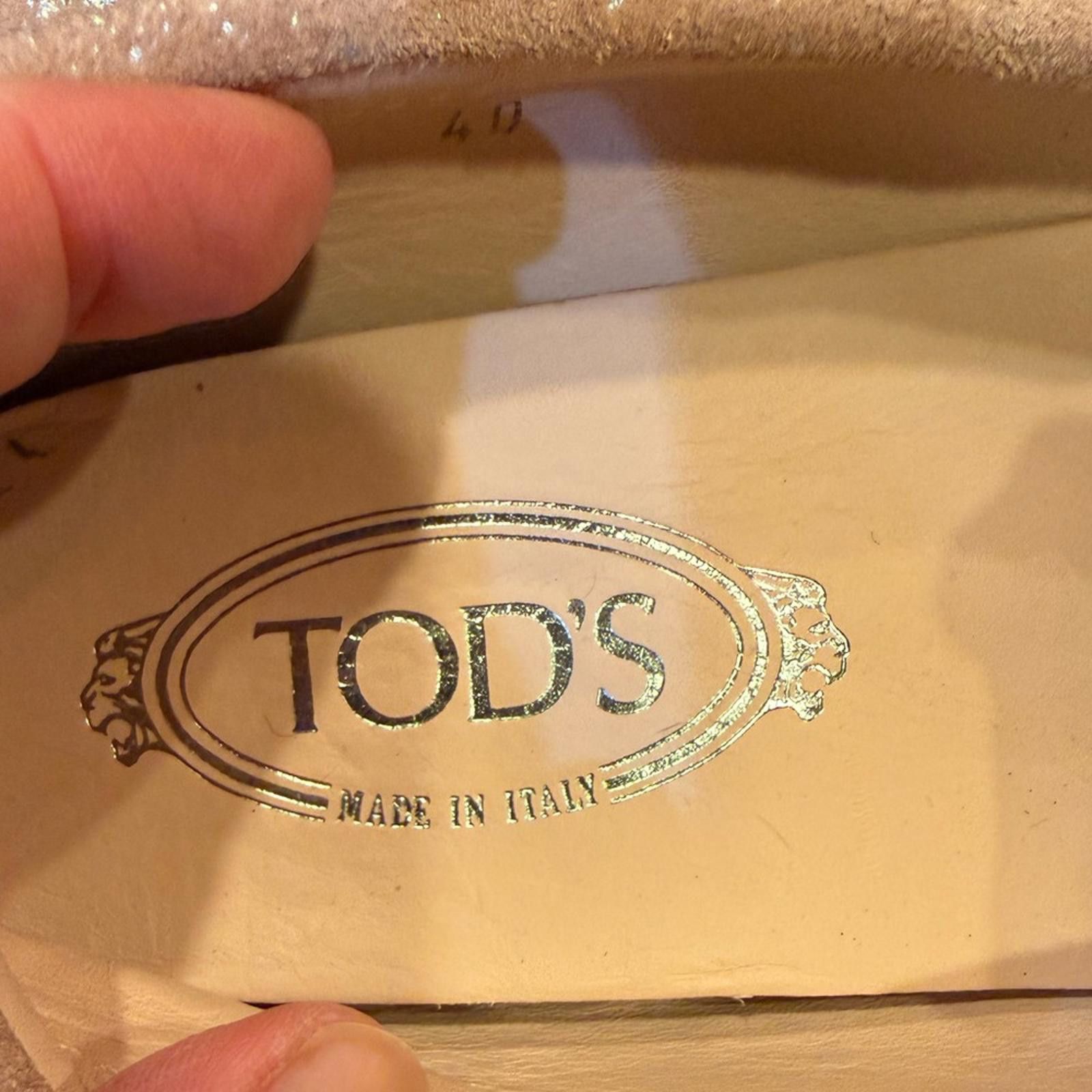 Tod's Tod's Women’s Suede Gommino Driving Loafers - sz 9.5 Size US 9.5 / IT 39.5 - 5 Thumbnail