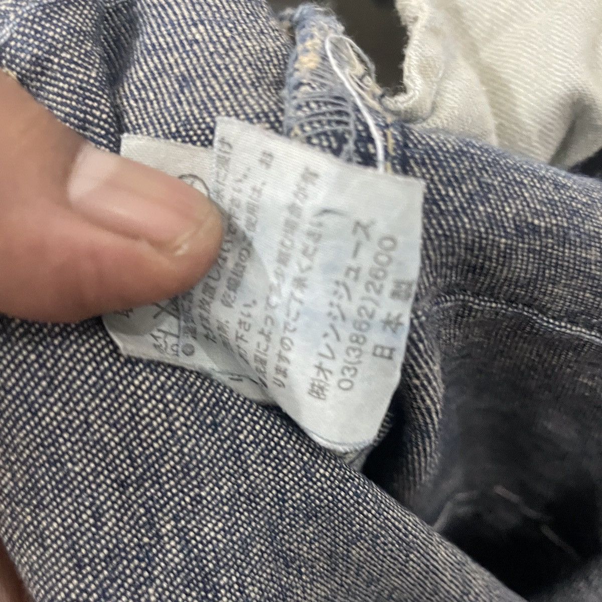 Japanese Brand Vintage Japanese Designer Hysteric Motive Distressed Denim Size US 34 / EU 50 - 6 Thumbnail