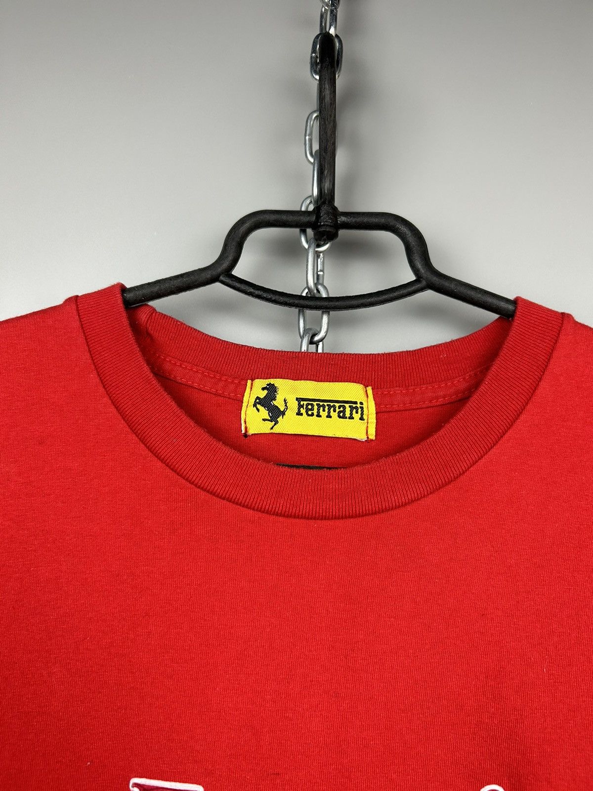 Vintage Vintage Ferrari Logo T shirt 90s Size US L / EU 52-54 / 3 - 4 Thumbnail