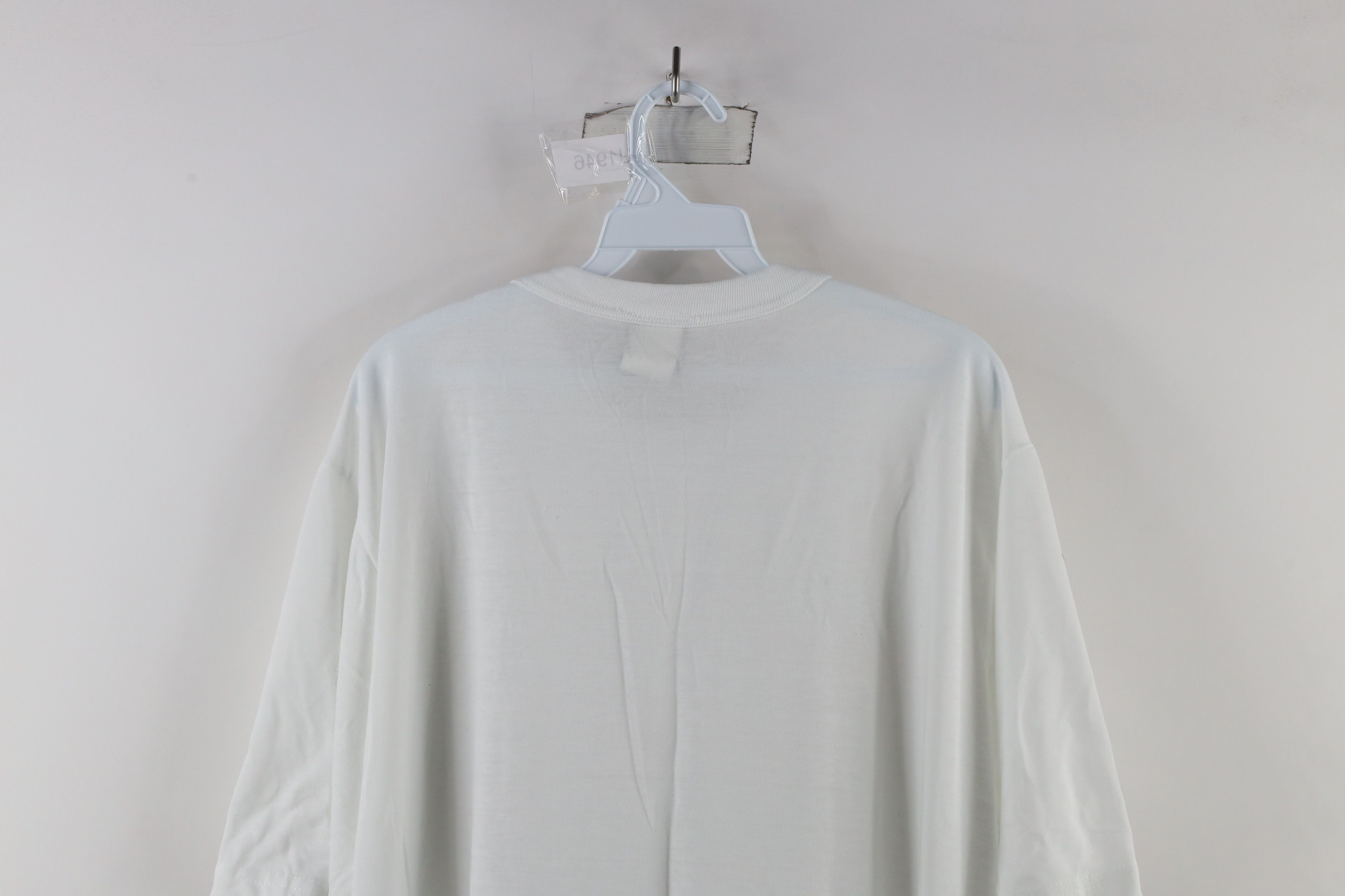 Cabelas × Vintage Vintage 90s Cabelas Blank Short Sleeve T-Shirt White USA Size US XL / EU 56 / 4 - 8 Thumbnail