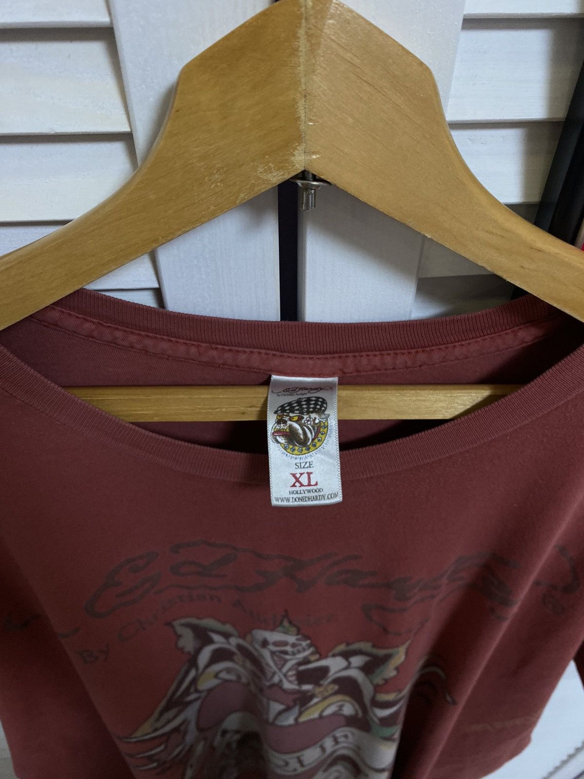 Christian Audigier × Ed Hardy Vintage T-Shirt Tee Ed Hardy by Christian Audigier Y2K Size US XL / EU 56 / 4 - 7 Thumbnail
