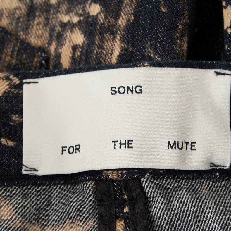 Song For The Mute Song For The Mute Washed Tie-Dye Denim Jeans Size US 32 / EU 48 - 6 Thumbnail