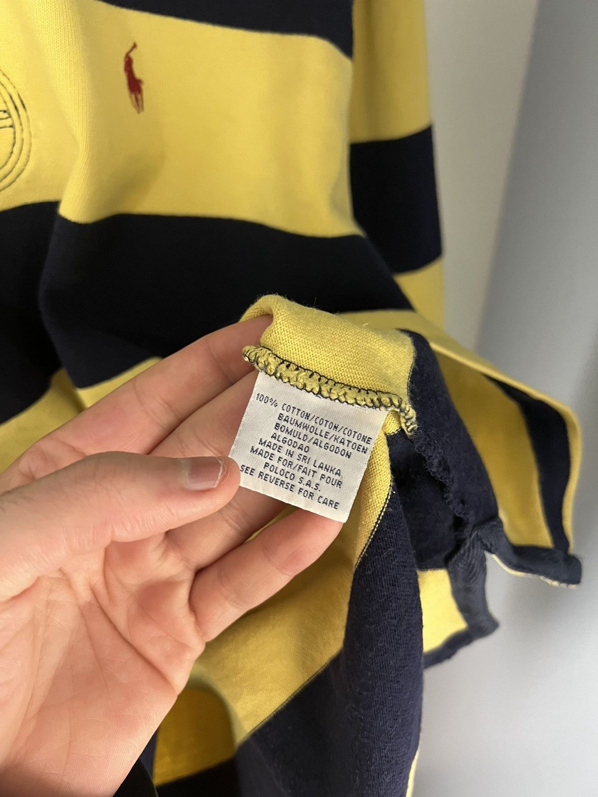 Polo Ralph Lauren VINTAGE POLO RALPH LAUREN RETRO DESIGNER RUGBY CASUAL 90s Size US L / EU 52-54 / 3 - 10 Thumbnail