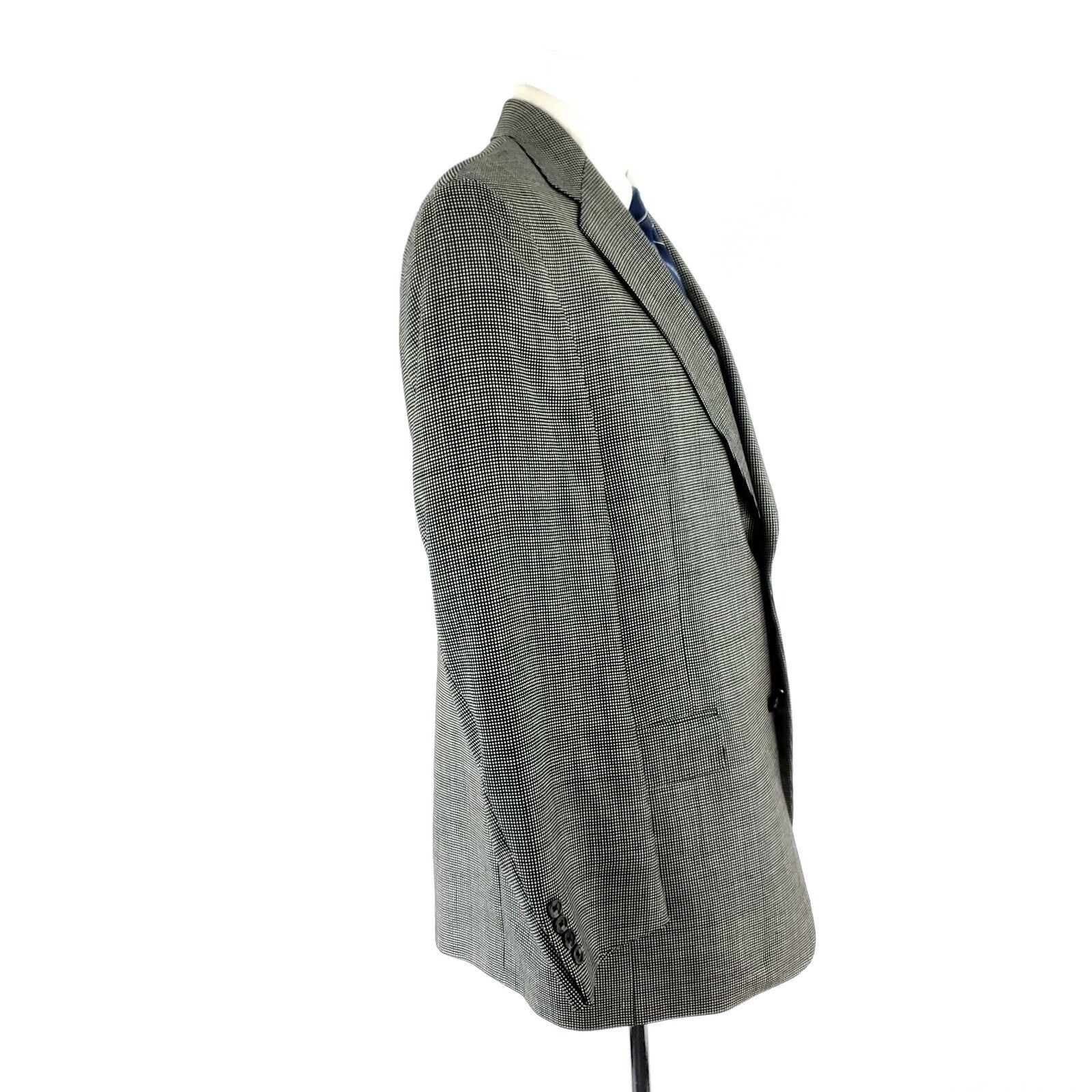 Hart Schaffner Marx Hart Schaffner Marx 1887 Textured Wool 2 Button Sport Coat 4 Size 40R - 6 Thumbnail