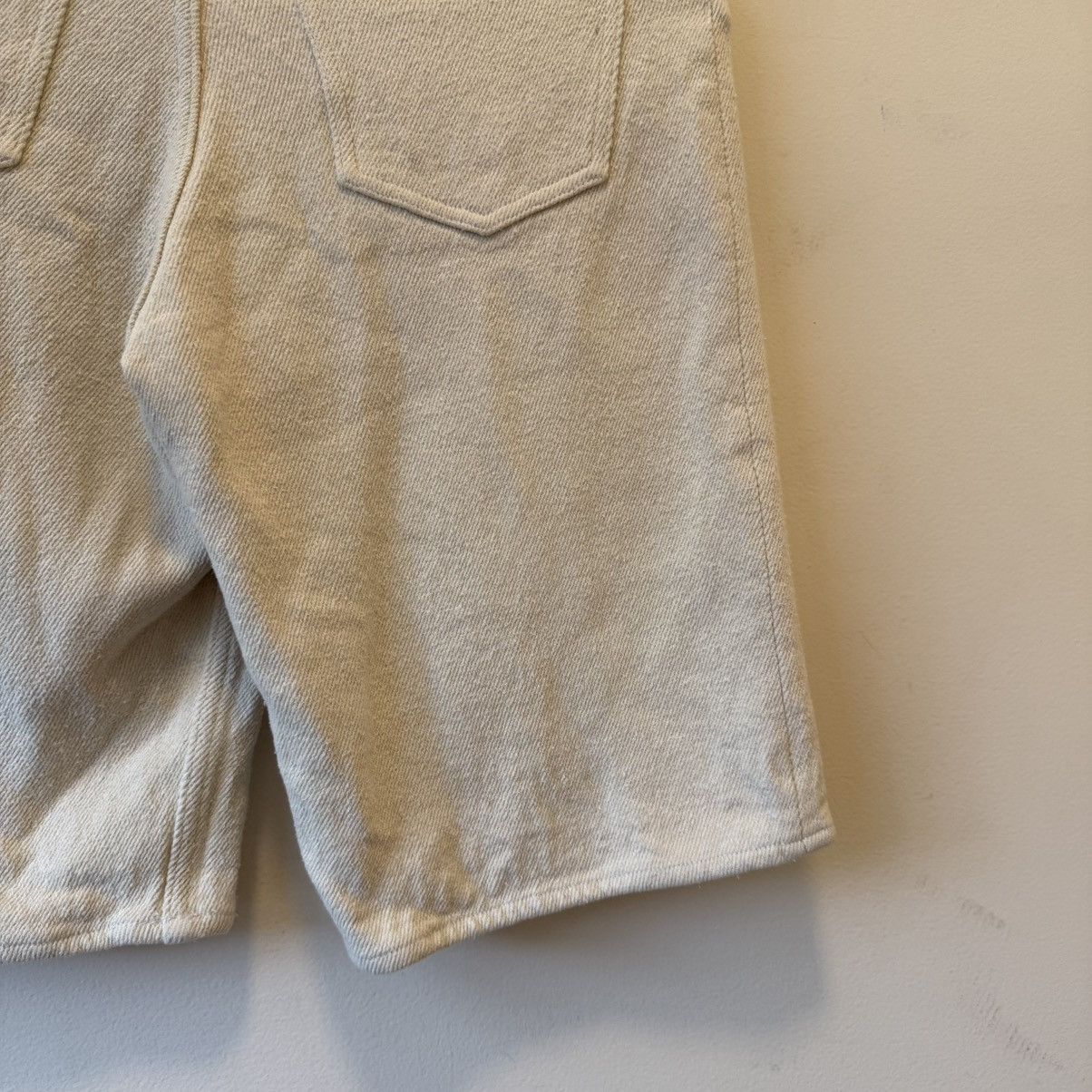 Auralee Raw silk cream/ecru trousers made in Japan Sz 1 Size US 28 / EU 44 - 10 Thumbnail