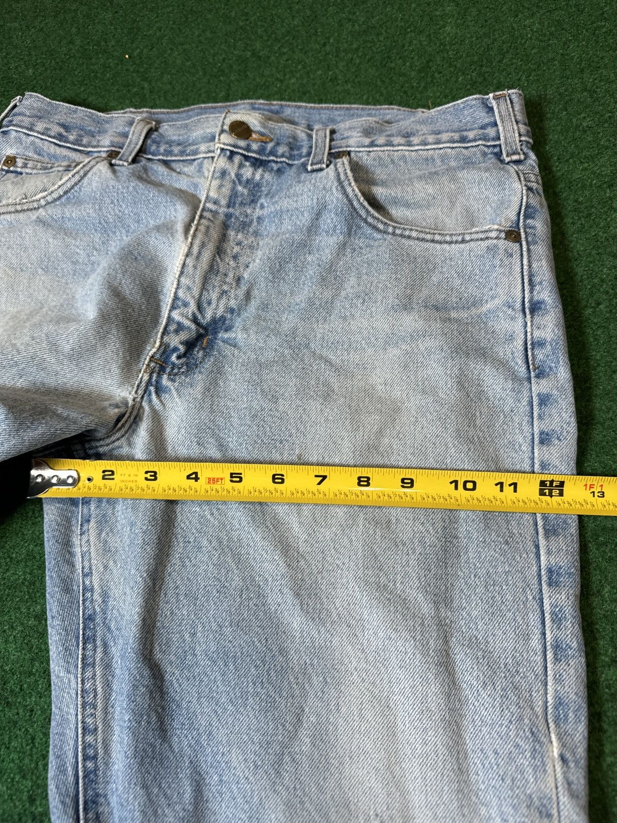 Carhartt Vintage 90s Y2K Carhartt Light Wash Regular Fit Denim Jeans Size US 34 / EU 50 - 9 Thumbnail