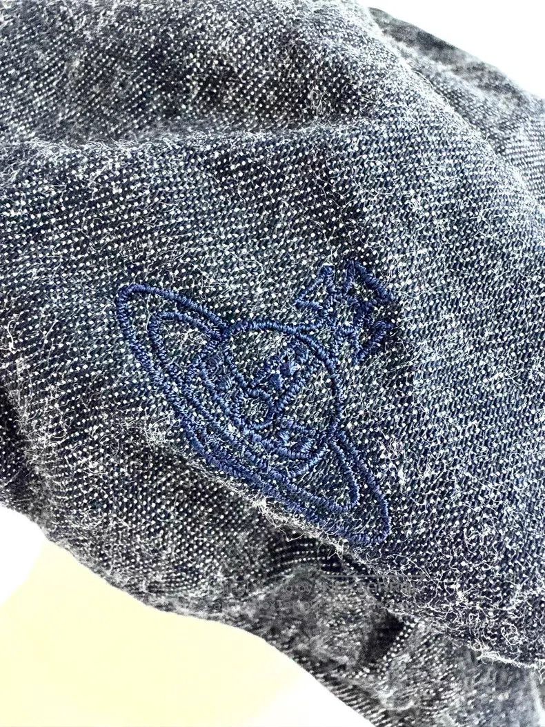 Vivienne Westwood Vivienne Westwood Vintage Irregular Linen Gray Blue Saturn Size ONE SIZE - 5 Thumbnail