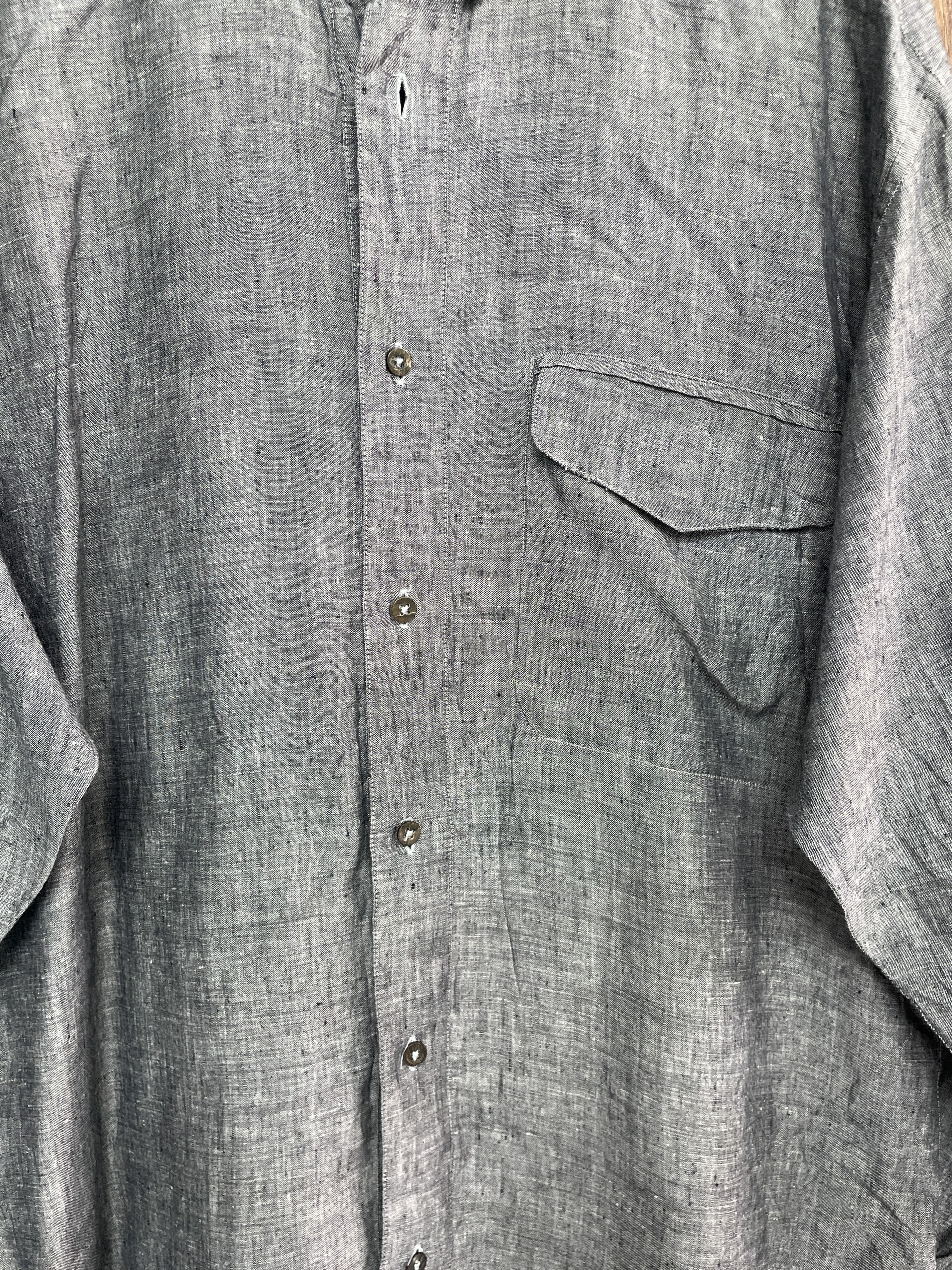 Homme Plisse Issey Miyake Issey Miyake Classic Gray Shirt Size US M / EU 48-50 / 2 - 3 Thumbnail