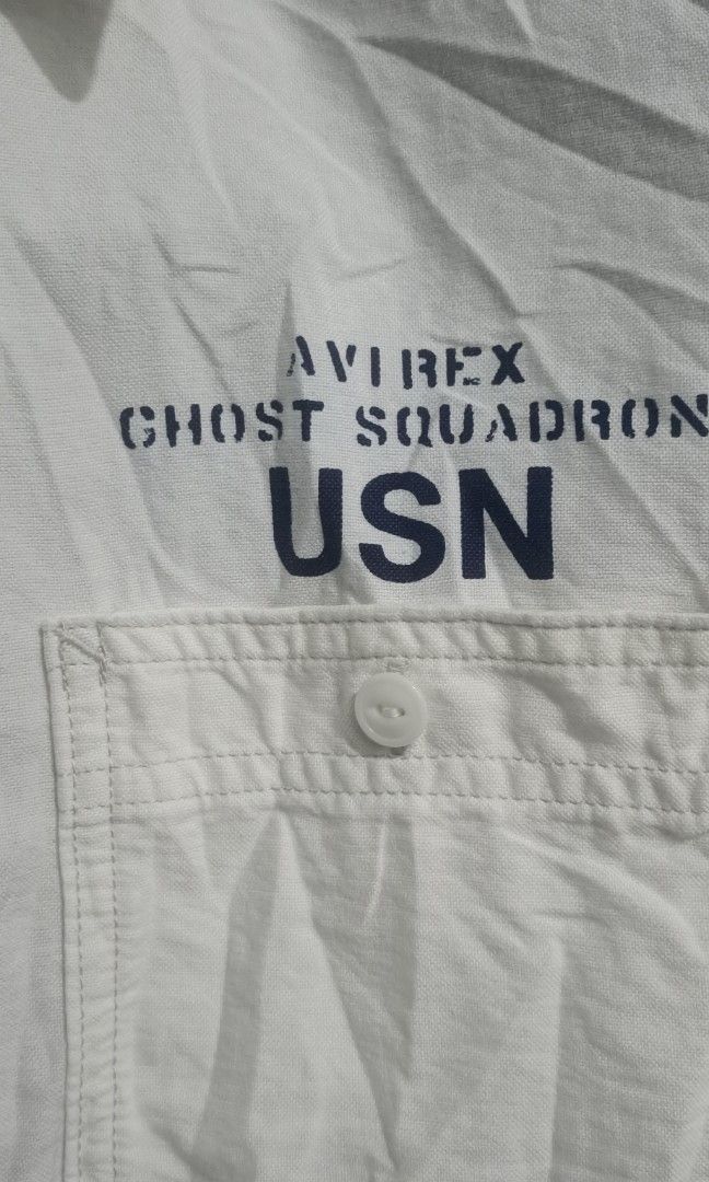 Avirex Vintage Avirex “USS Blackfin” Naval Work Shirt Size US M / EU 48-50 / 2 - 4 Thumbnail