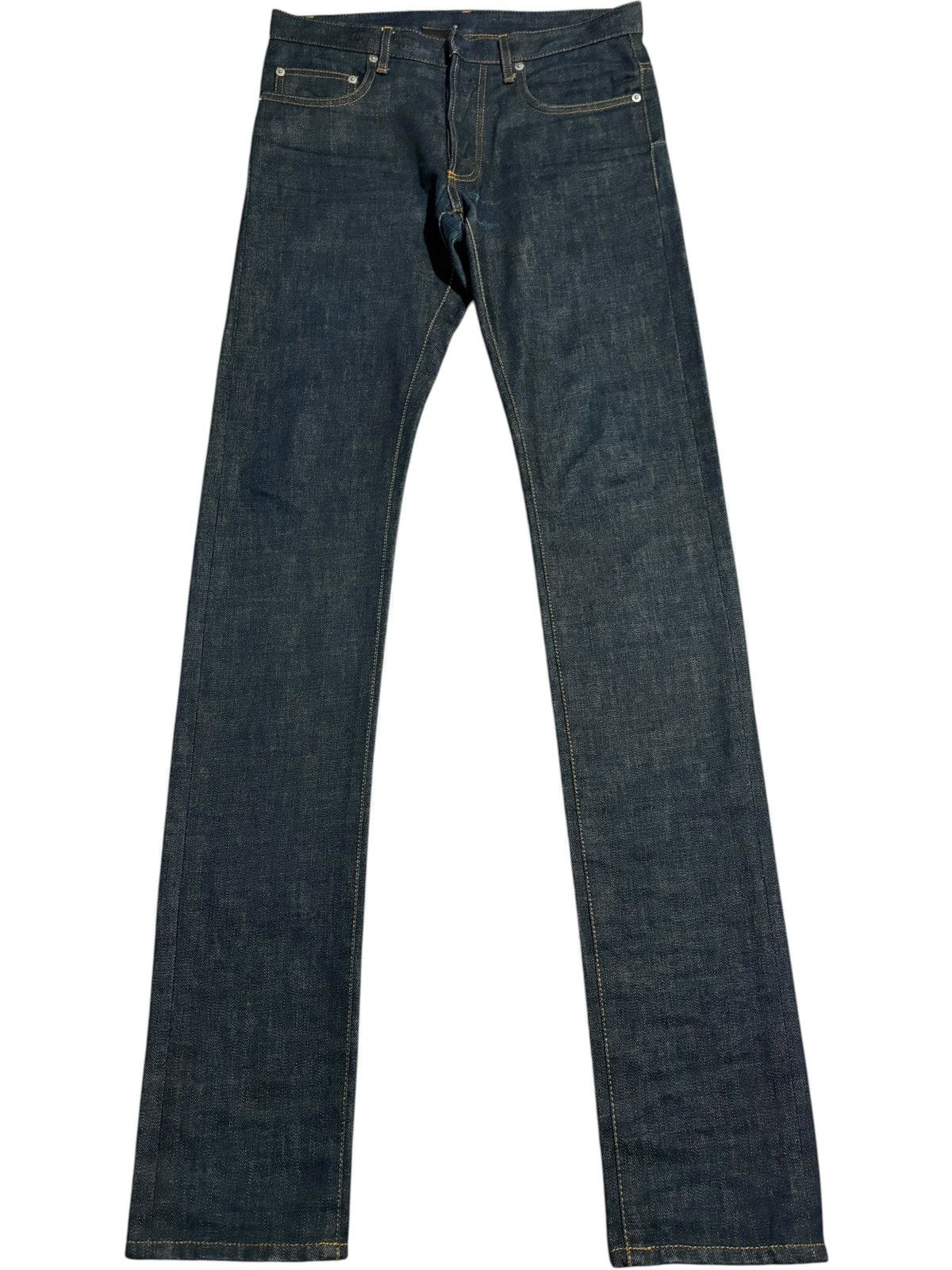 Dior 28 Dior Unaltered Stacked MIJ Sand Wash Denim Jeans hedi kva Size US 28 / EU 44 - 1 Thumbnail