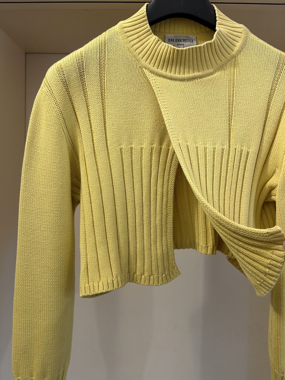 Dirk Bikkembergs S/S 1994 cropped cotton knit Size M / US 6-8 / IT 42-44 - 7 Thumbnail