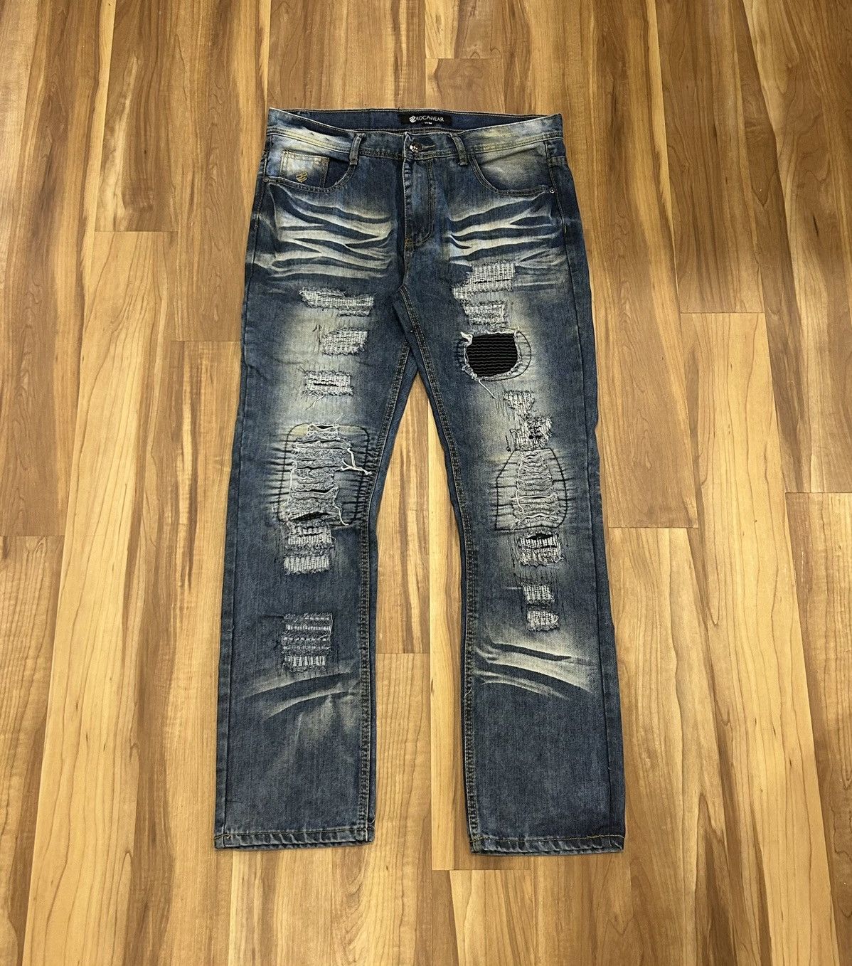 Rocawear Rocawear Patchwork jeans Size US 38 / EU 54 - 1 Thumbnail