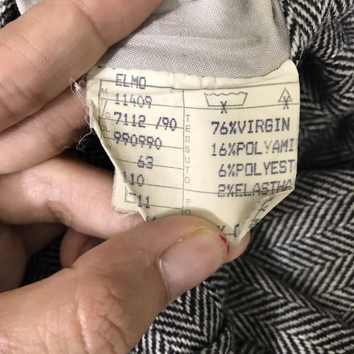 Other Vtg 90’ GRABS TREND Made In ITALY Grey Casual Pant Trouser Size 29" - 7 Thumbnail
