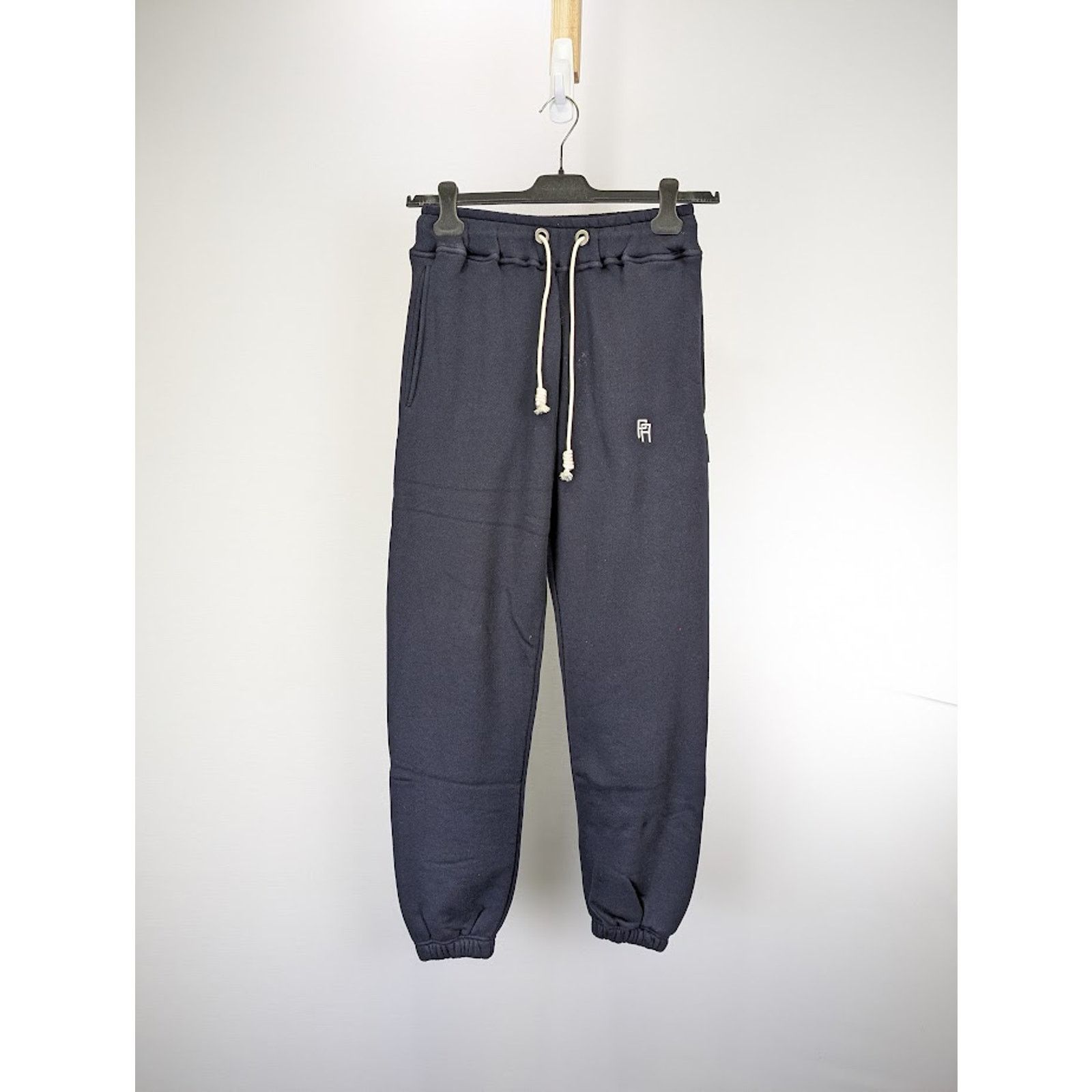 Palm Angels o1rshd1 PA Slim Sweatpant & Jogger in Navy Blue/White Size US 34 / EU 50 - 1 Thumbnail