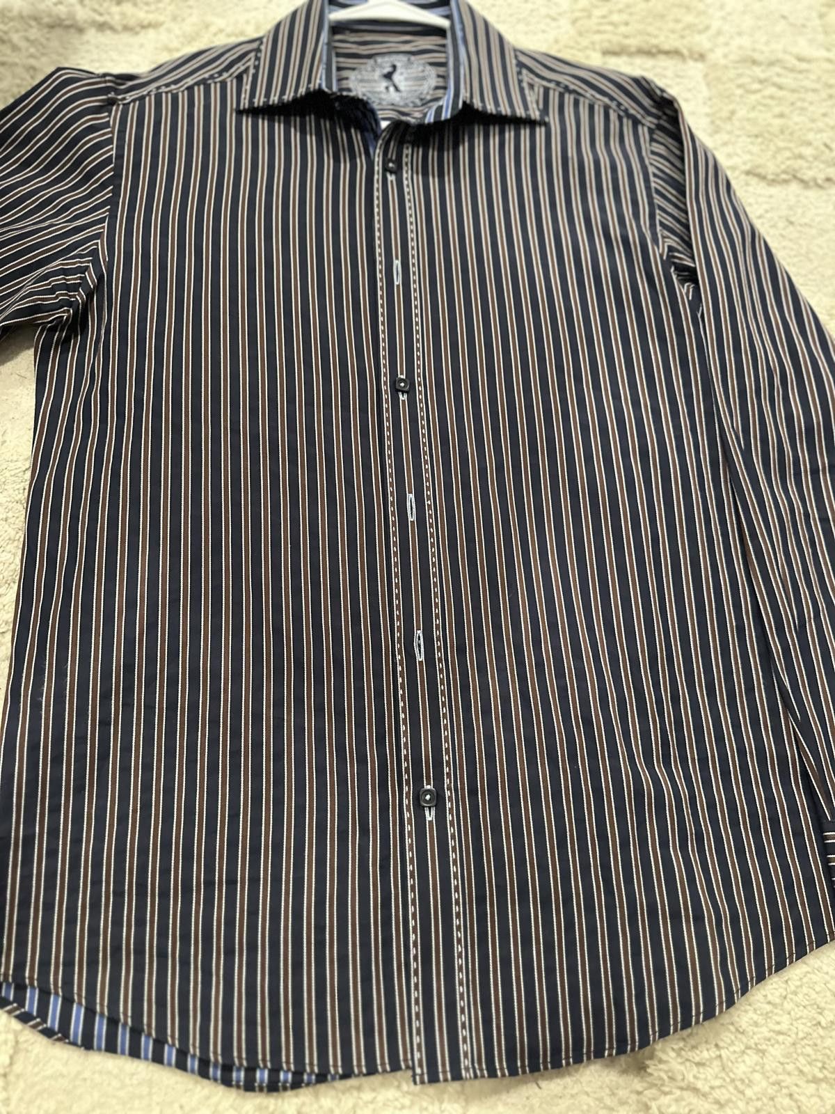 BUGATCHI BUGATCHI UOMO Size medium SHAPED FIT SHIRT Orig $150 Size US M / EU 48-50 / 2 - 3 Thumbnail