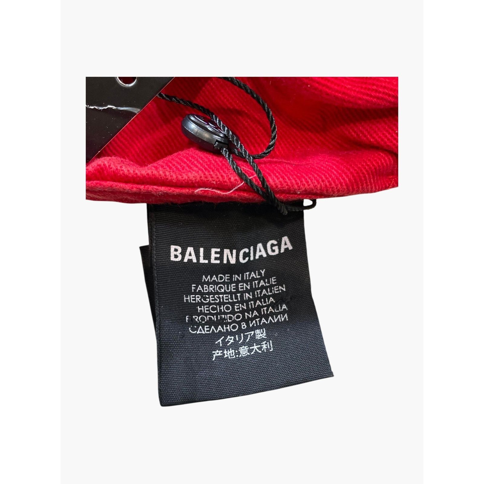 Balenciaga Balenciaga BB Logo Red & Black Hat Size ONE SIZE - 7 Thumbnail