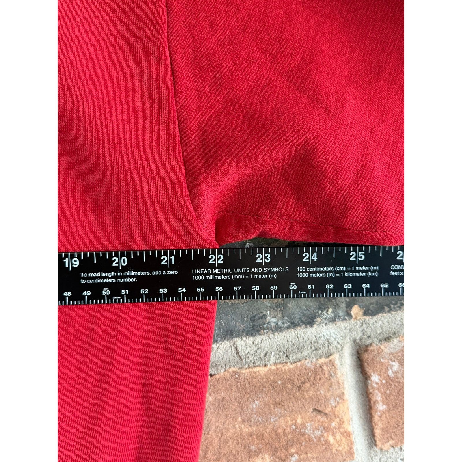 Jerzees Vintage Jerzees Red Blank Crewneck USA Made Large Size US L / EU 52-54 / 3 - 6 Thumbnail