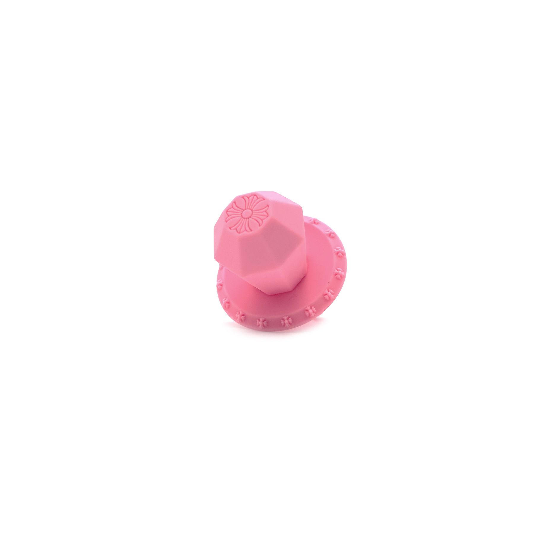Chrome Hearts Chrome Hearts Pink Resin Pop Ring Size ONE SIZE - 1 Thumbnail
