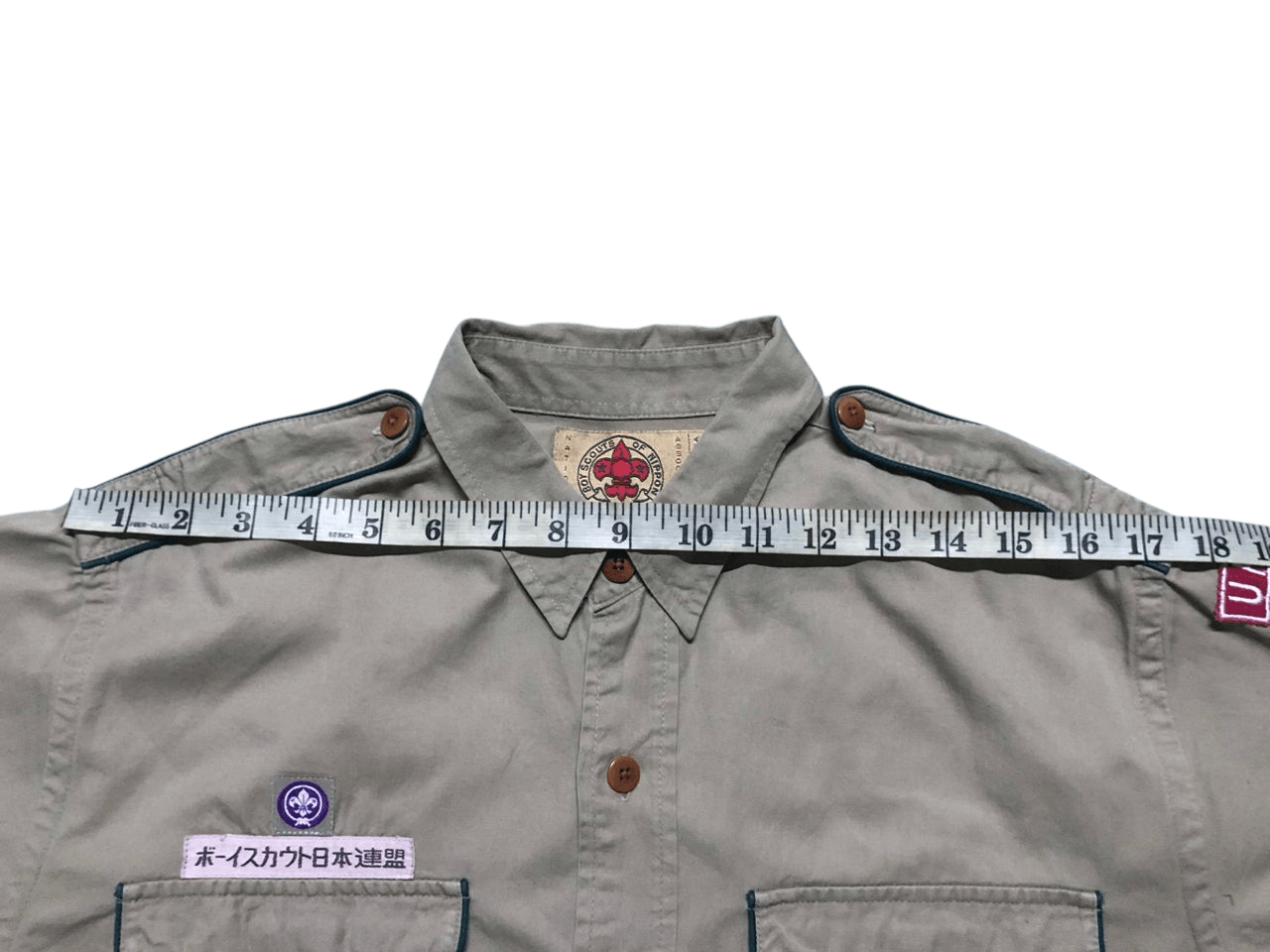 Boycott × Polo Ralph Lauren × Ralph Lauren Ralph Lauren x Boys Scout Nippon Shirt Military Style Size US M / EU 48-50 / 2 - 19 Thumbnail