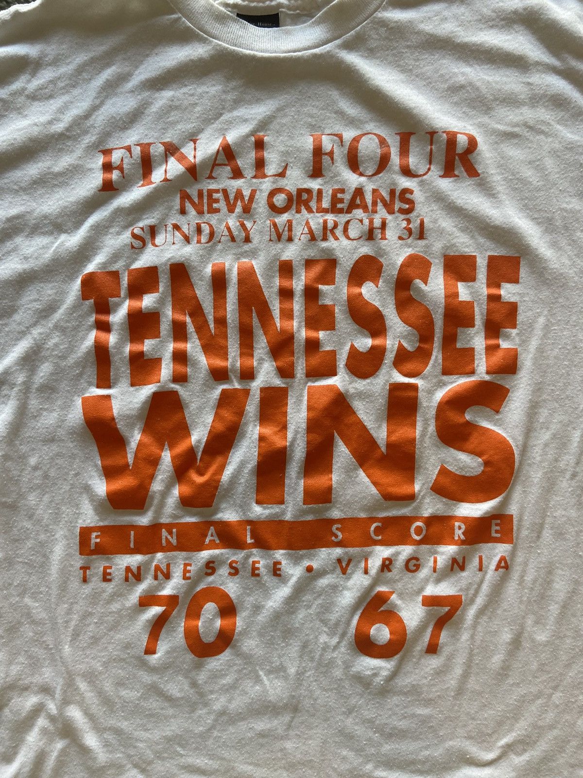 NCAA 1991 NCAA Division I March Madness tournament Tee Size US XL / EU 56 / 4 - 5 Thumbnail