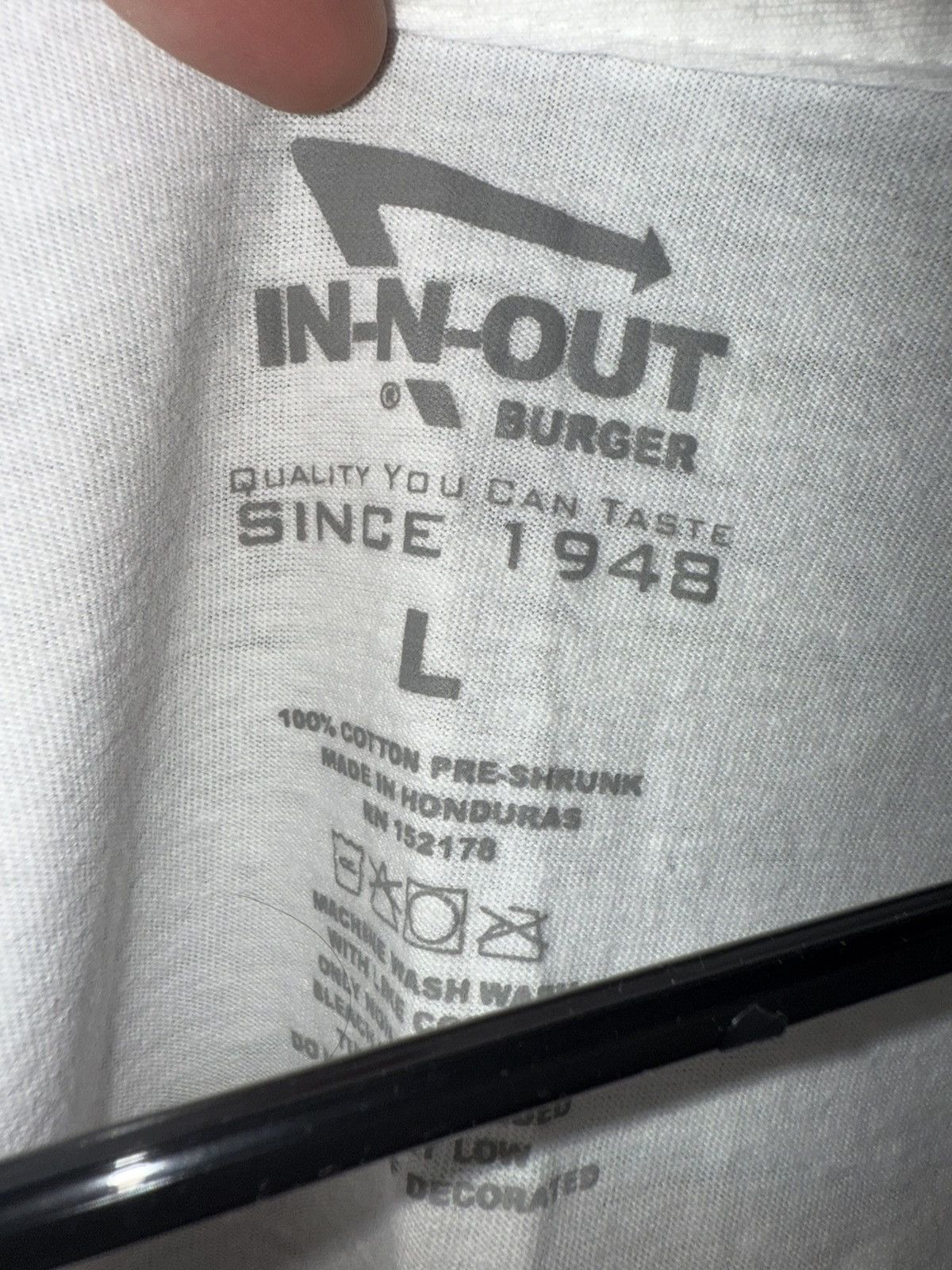 Other In n Out California Tee Size US L / EU 52-54 / 3 - 5 Thumbnail