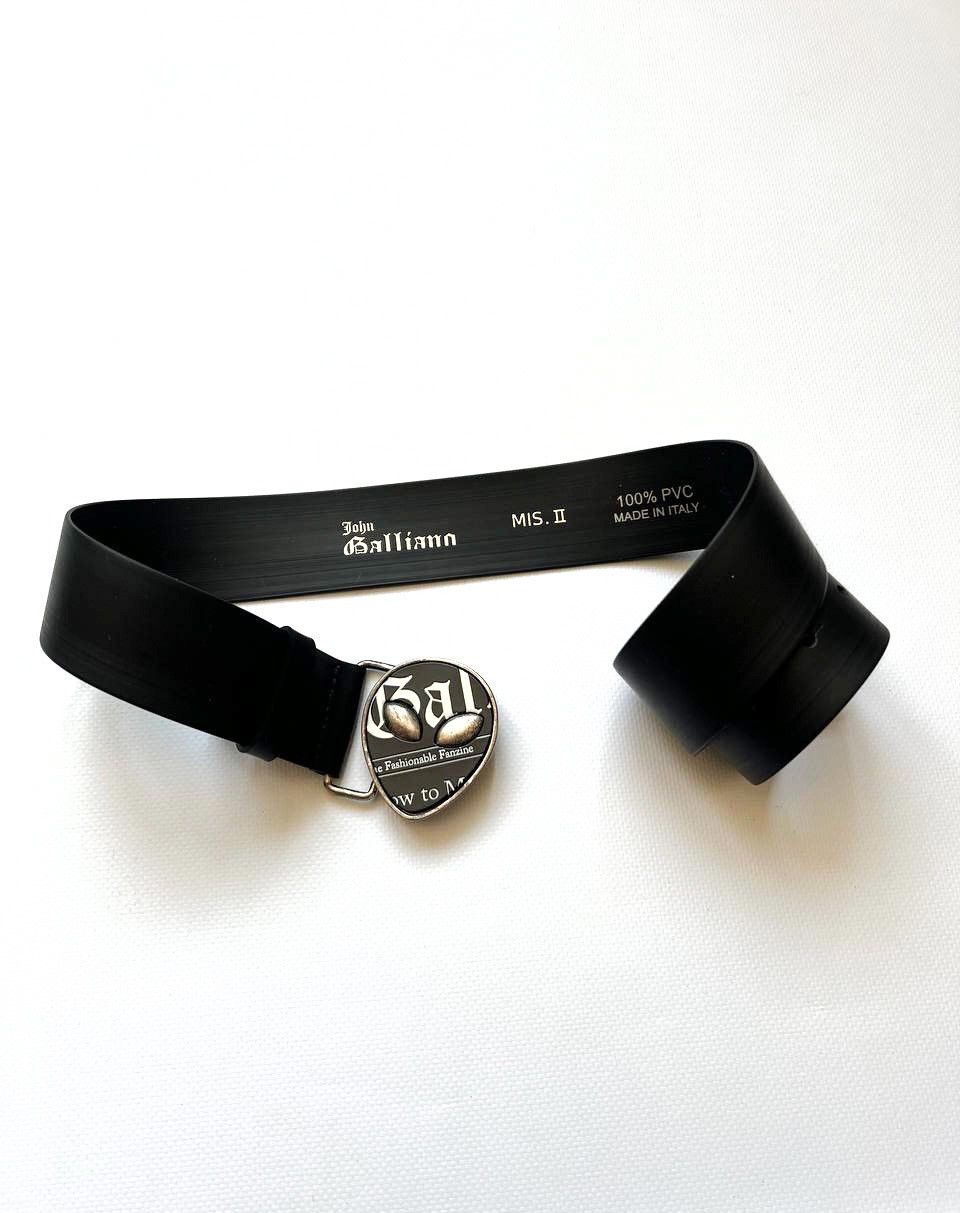 Dior × Japanese Brand × John Galliano Vintage Galliano belt