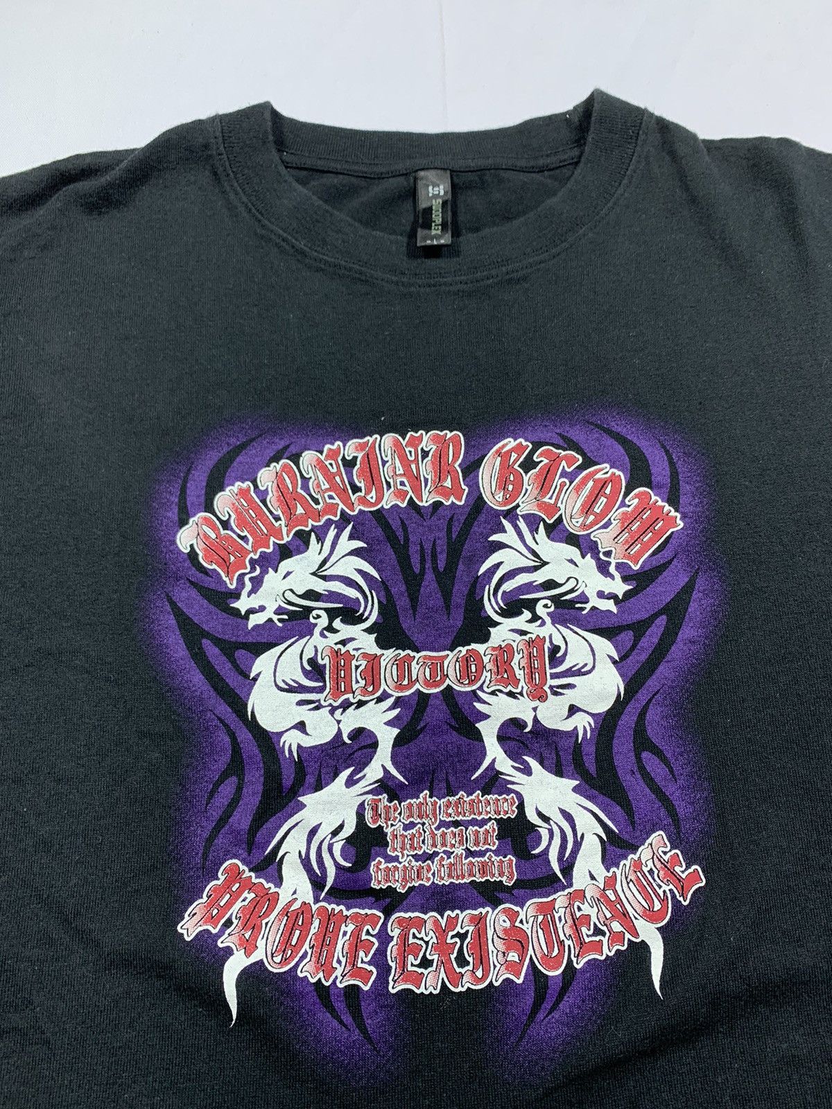 If Six Was Nine JAPANESE PUNK ROCK NO MIND DRAGON LONG SLEVEE Size US L / EU 52-54 / 3 - 3 Thumbnail
