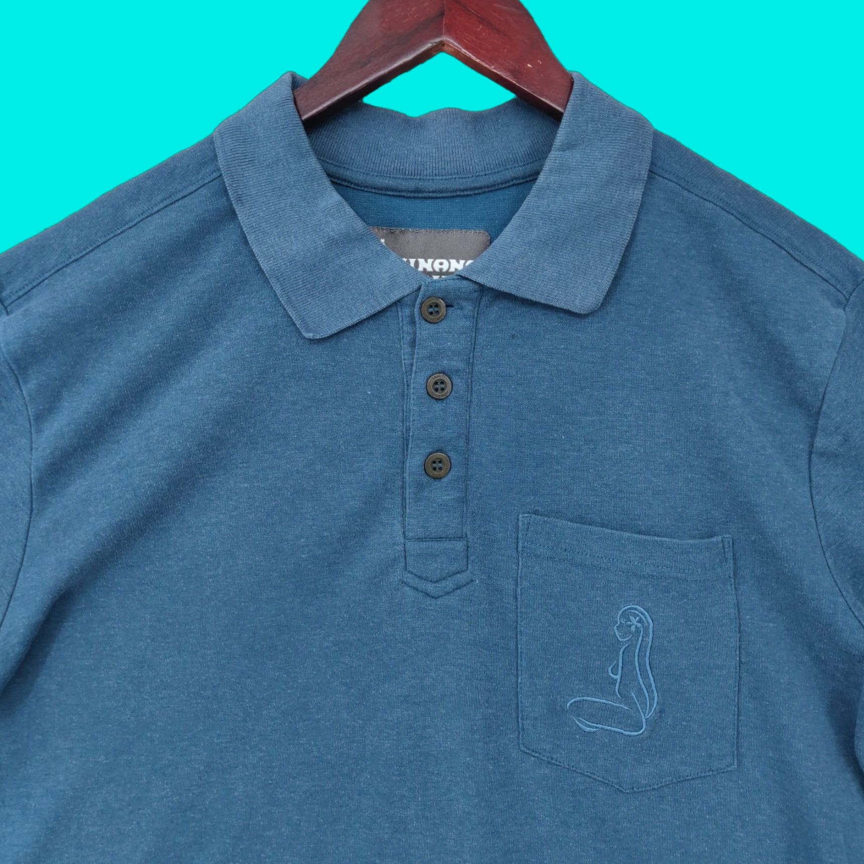 Vintage Hinano Polo Shirt Mens M Blue Short Sleeve Pocket Embroidered Logo Buy Hinano Shirt Polo Mens M Blue Short Sleeve Embroidered Pocket Size US M / EU 48-50 / 2 - 1 Thumbnail