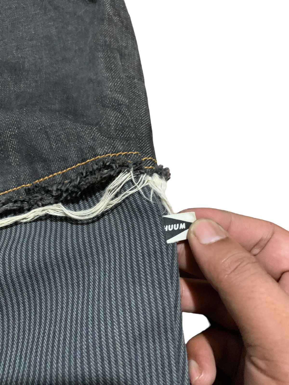If Six Was Nine Japanese hybrid distressed double front look denim Size US 32 / EU 48 - 8 Thumbnail
