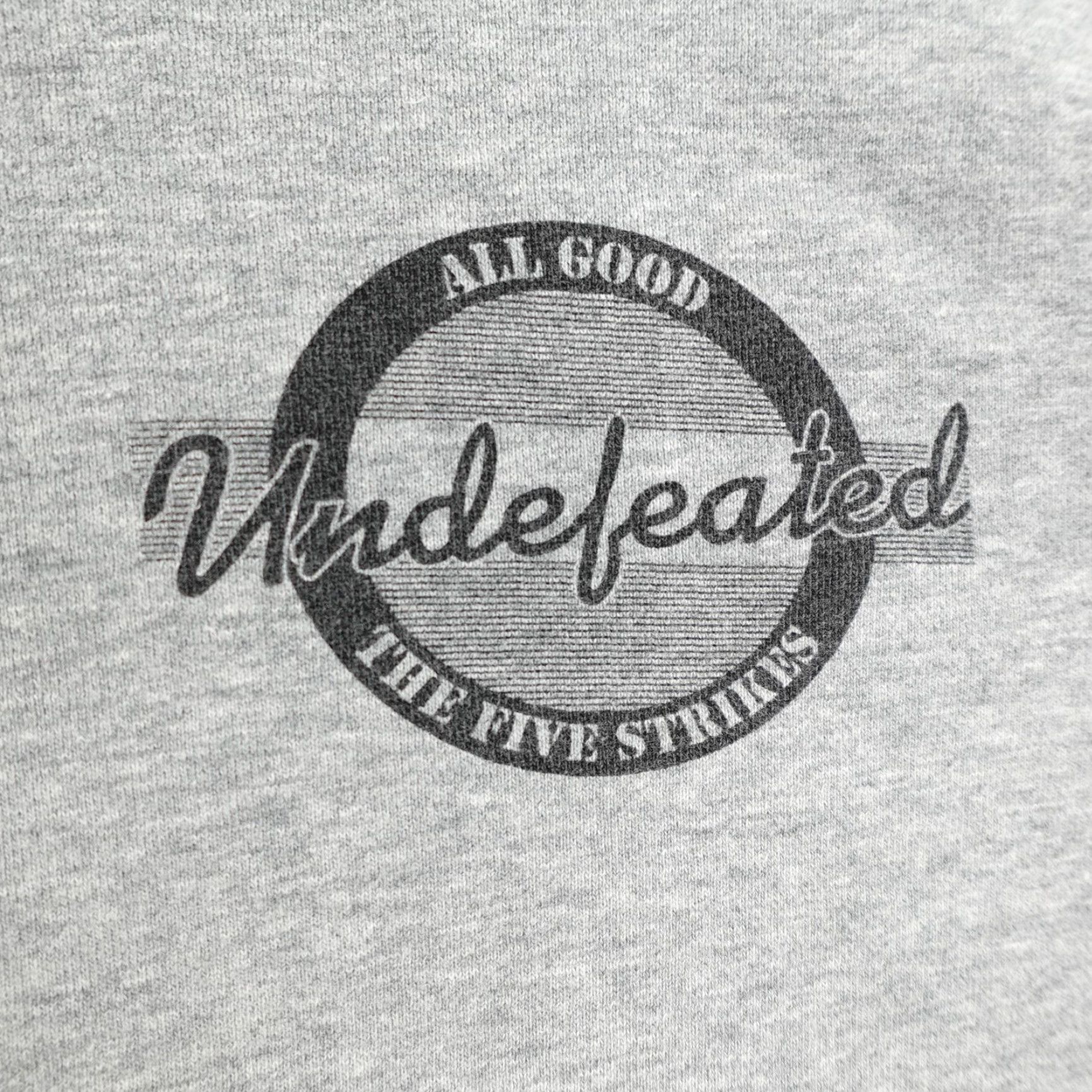 Undefeated VINTAGE Undefeated Hoodie Pullover XL Gray Graphic Skateboarding Mens Size US XL / EU 56 / 4 - 3 Thumbnail
