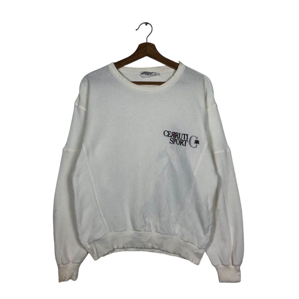 Japanese Brand × Vintage Vintage Sweatshirt Cerruti 1881 Sport by Nino Cerruti Italy Size US M / EU 48-50 / 2 - 2 Thumbnail