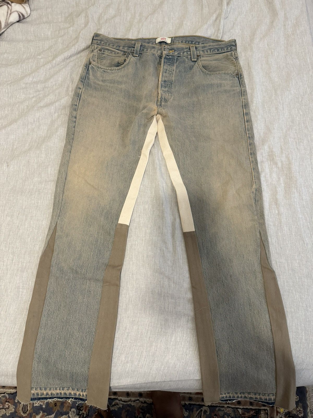 Levi's SANDWASH TRI-TONE FLARE DENIM Size US 36 / EU 52 - 1 Thumbnail