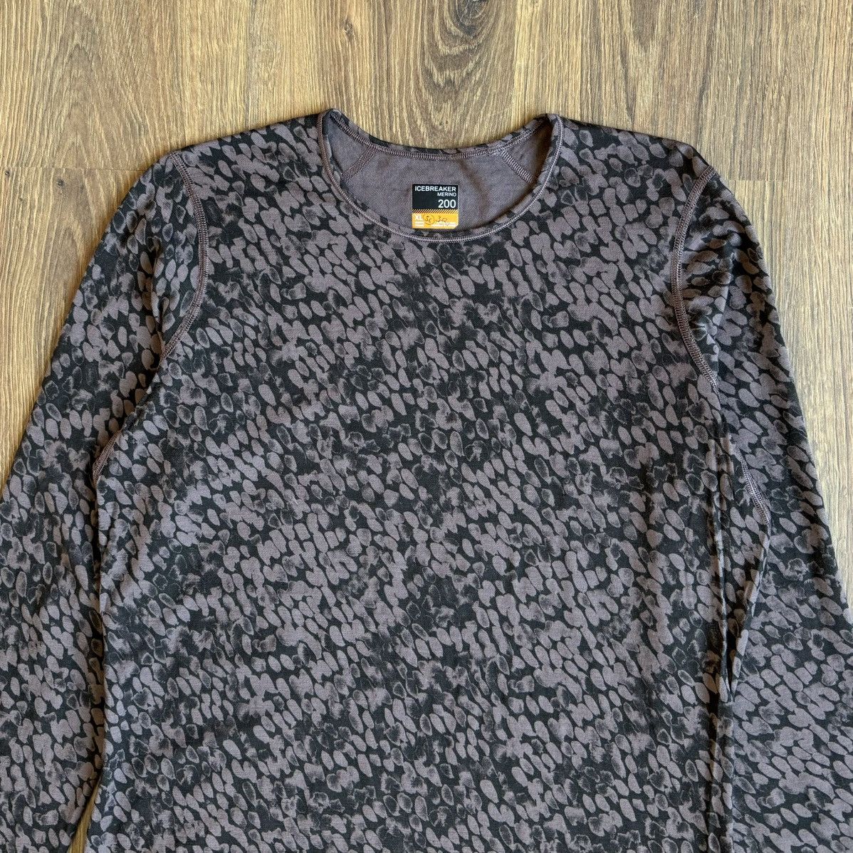Icebreaker Icebreaker 200 Merino Wool Women’s Patterned Thermo Pullover Size XL / US 12-14 / IT 48-50 - 2 Thumbnail