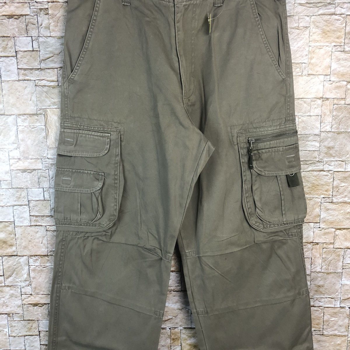 Japanese Brand Vache Brown Cargo Multipocket Pants #A110 Size US 32 / EU 48 - 6 Thumbnail