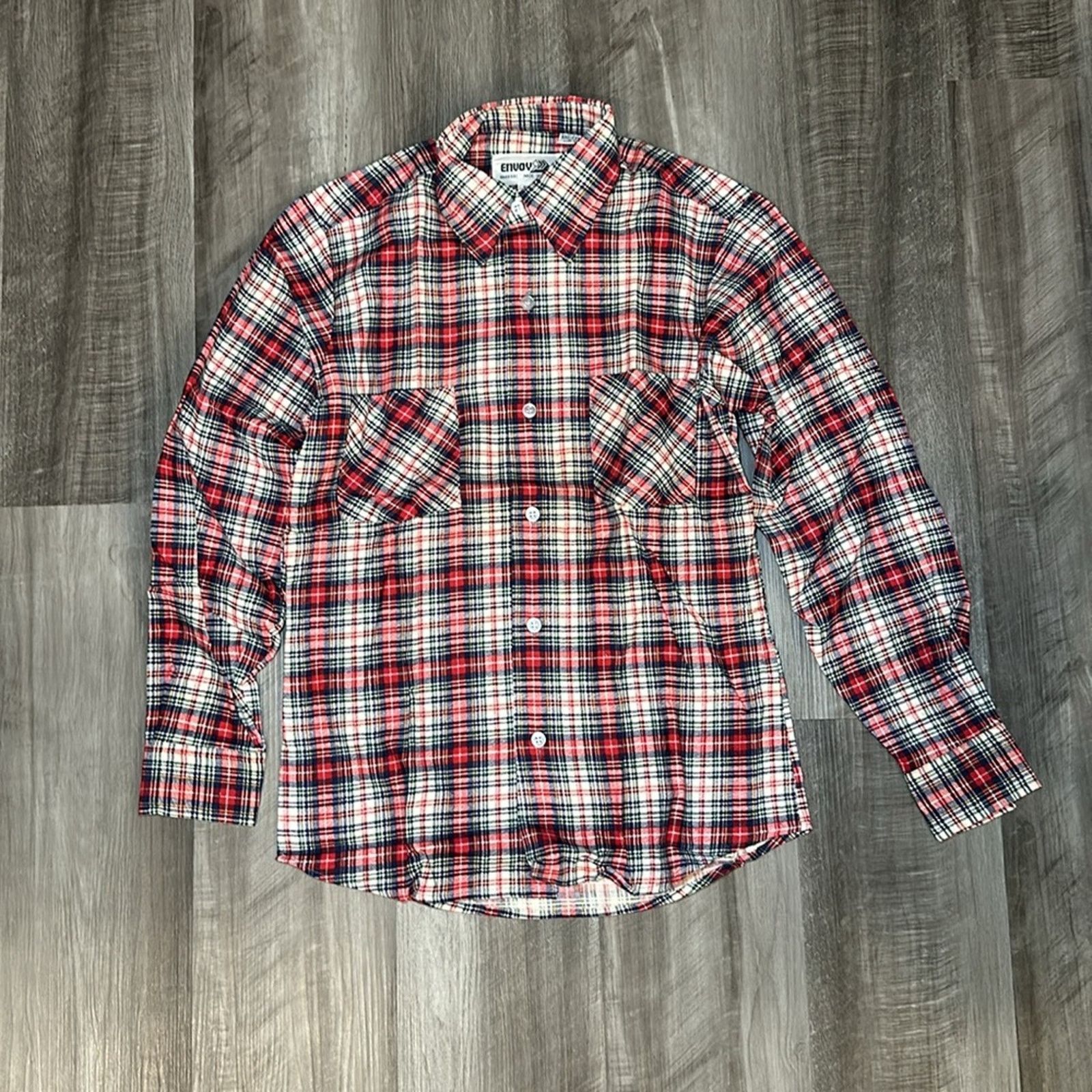 Other Envoy Vintage Flannel Long Sleeve Button Down - Small Size US S / EU 44-46 / 1 - 2 Thumbnail