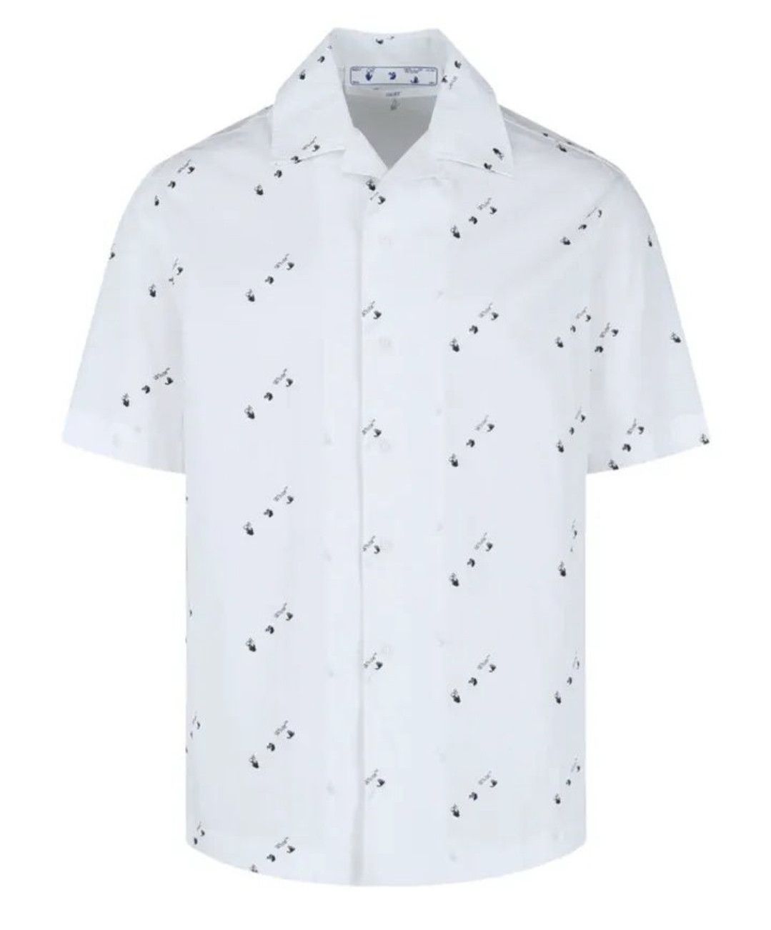 Off-White Allover print Holiday camp shirt Size US XL / EU 56 / 4 - 1 Thumbnail