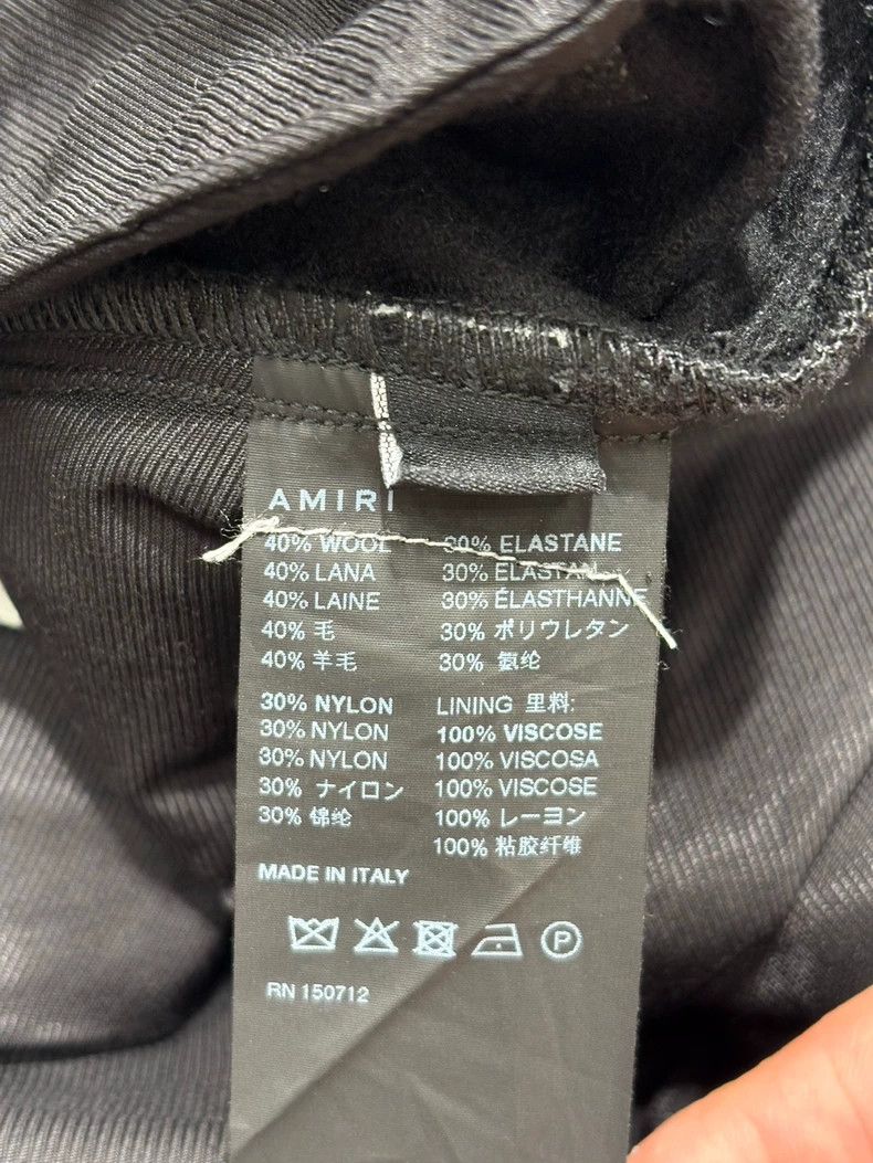 Amiri Amiri wool trousers Size 46R - 6 Thumbnail