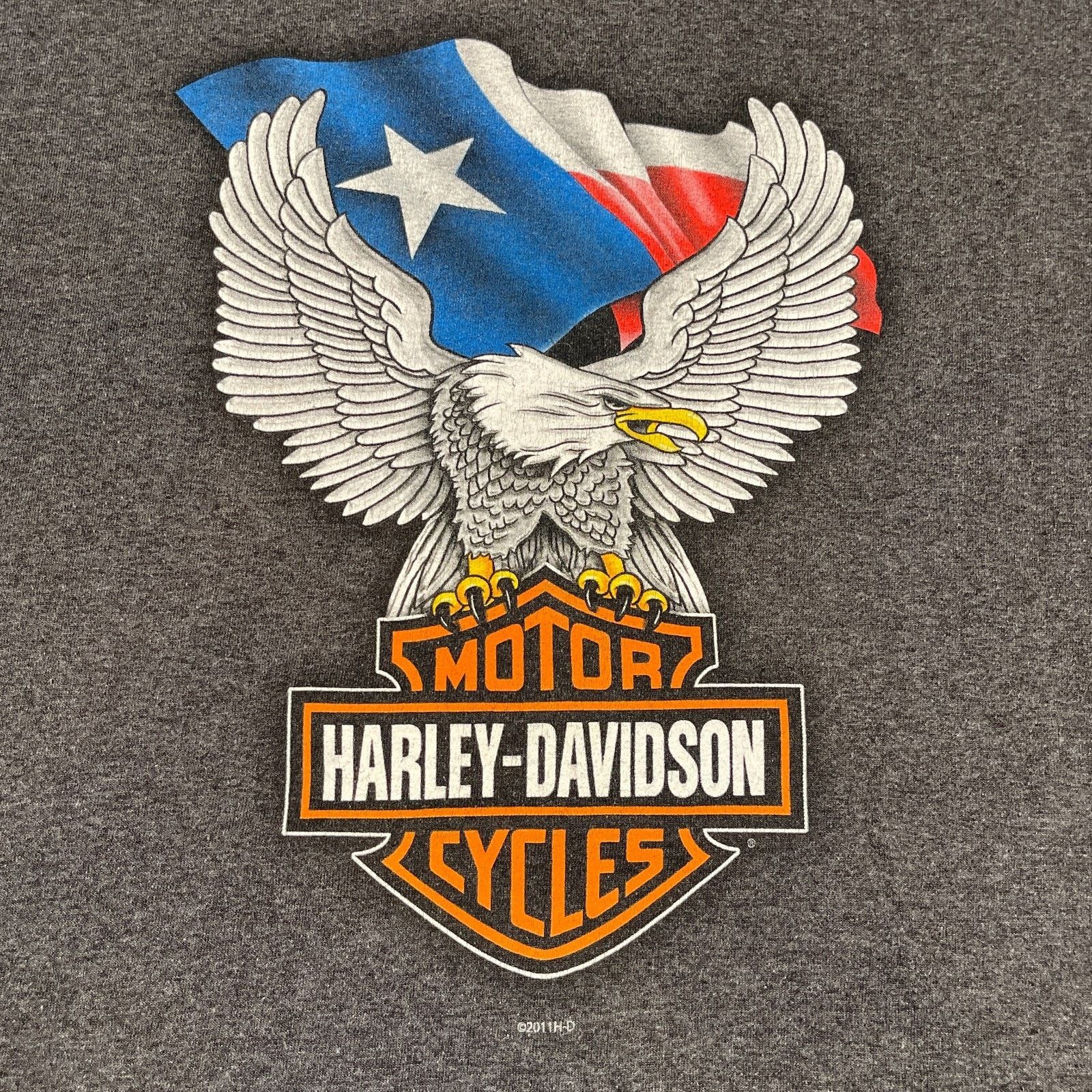 Harley Davidson 2011 Harley Davidson Motorcycles El Paso Texas Tee T Shirt Size US XXL / EU 58 / 5 - 2 Thumbnail