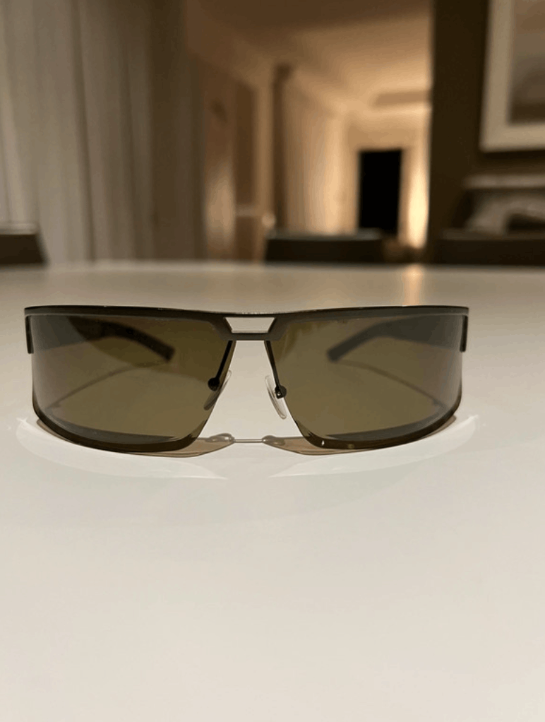 Gucci Gucci Sunglasses Mask Logo Shield GG Sport Vintage Size ONE SIZE - 2 Thumbnail