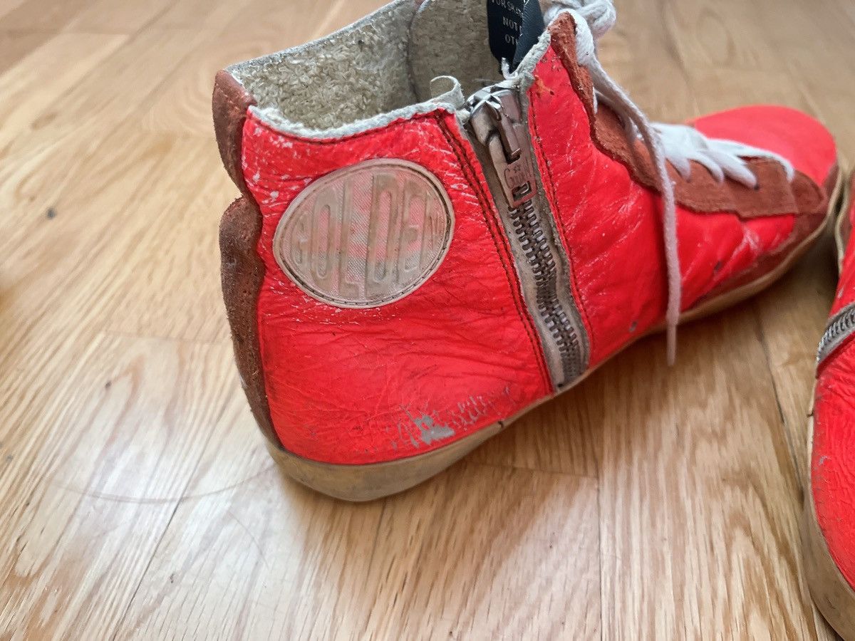 Golden Goose Golden goose Fancy neon orange Mid star Size US 7.5 / IT 37.5 - 13 Thumbnail