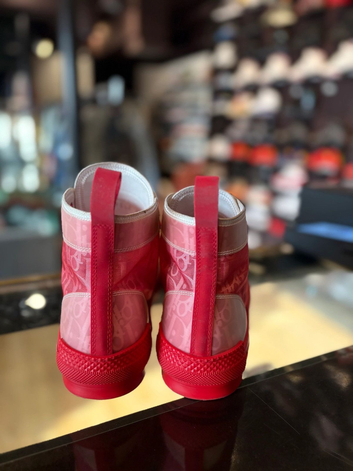 Dior Dior B23 High Red Clean NB Size 41 Size US 8 / EU 41 - 3 Thumbnail