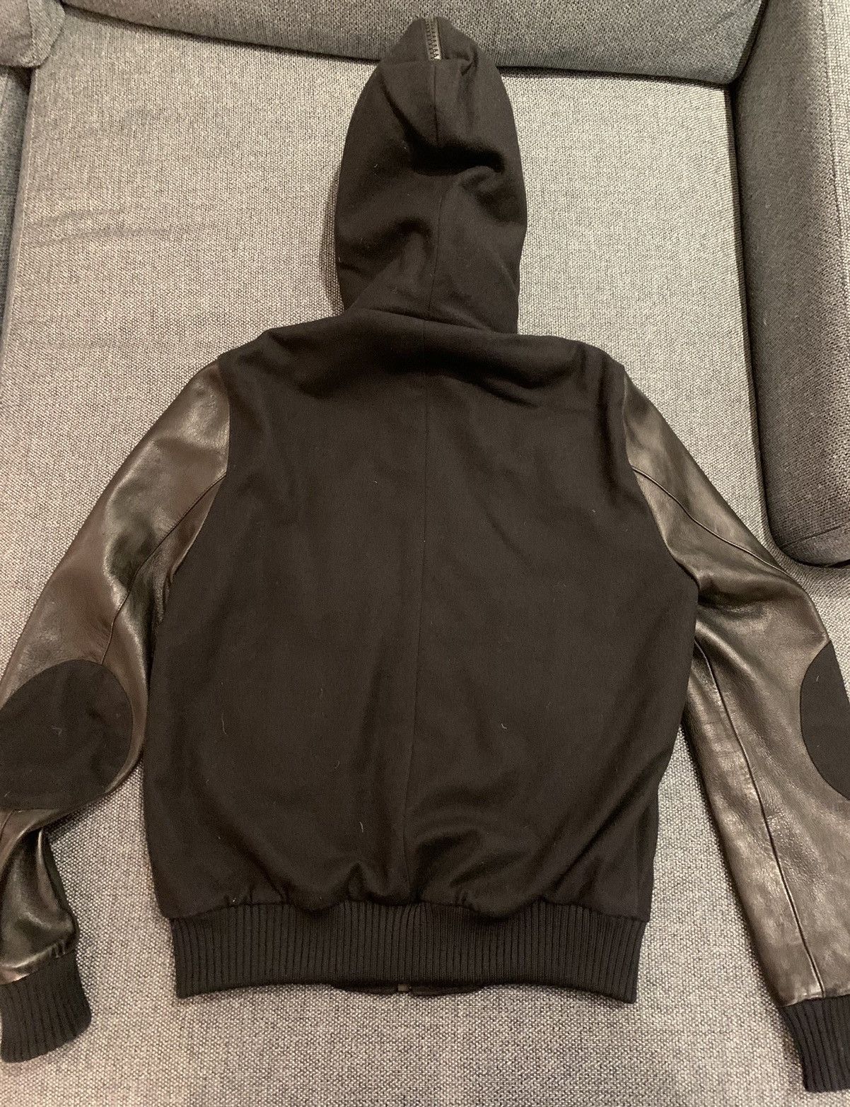 Band Of Outsiders Band of Outsiders leather hooded jacket Size US M / EU 48-50 / 2 - 8 Thumbnail