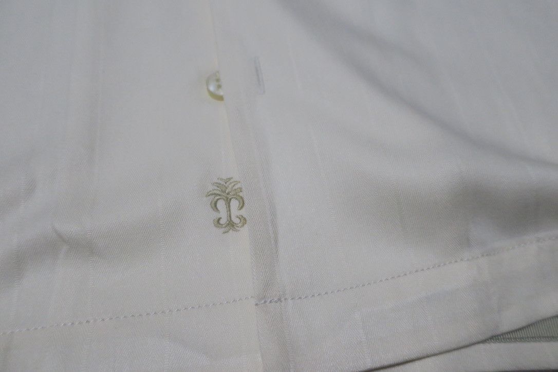 Tommy Bahama All Silk off-White Camp Shirt Size US L / EU 52-54 / 3 - 4 Thumbnail